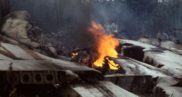 ШПАНИЈА: Се урна грчки F-16 во воената база