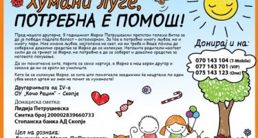 Хумани Луѓе, Потребна е помош!