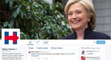 Хилари Клинтон со 2 милиони лажни следбеници на Твитер