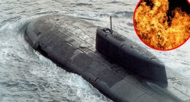 (ВИДЕО-ФОТО) Пожар избувна на руска нуклеарна подморница