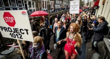 Проститутките во Амстердам излегоа на протест
