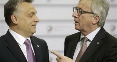 Јункер кон Орбан: Здраво, диктаторе!