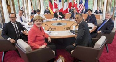 Лидерите од Г-7: Санкциите против Русија остануваат барем до целосното спроведување на планот од Минск