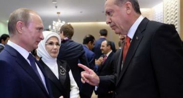 Путин кон Ердоган во Баку: Вие ја претставувате цела Европа