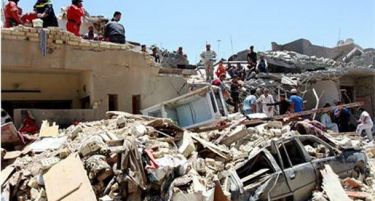 (ВИДЕО) Ирачки авион испуштил бомба врз Багдад, загинаа 12 лица