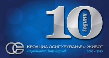 (ВИДЕО) 10 Години КРОАЦИА ОСИГУРУВАЊЕ – ЖИВОТ АД. Скопје