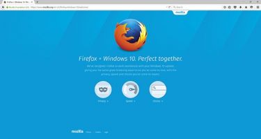 „Firefox 40“ изгледа подобро на „Windows 10“