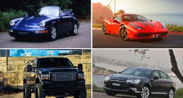 10 автомобили – симболи за крајот на една ера