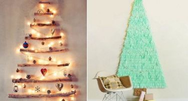 (Гaлерија) ЛЕСНИ ТРИКОВИ: Како да го украсите домот, ако немате простор за новогодишна елка