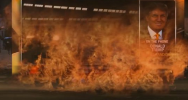 (ВИДЕО) Доналд Трамп гори во пламен во новото заканувачко видео на ИСИС