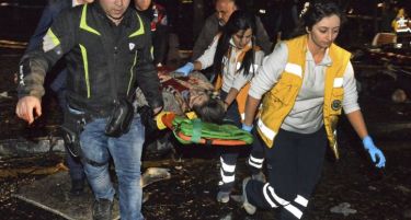(ВИДЕО-ФОТО) РАСТЕ ЦРНИОТ БИЛАНС: 37 мртви во терористичкиот напад во Анкара!