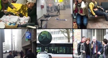 СЕАТ СТРАВ ВО ЕВРОПА: Исламска држава презеде одговорност за нападите во Брисел!