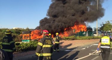 ВИДЕО:Автобус експлодираше во Ерусалим, 15 повредени