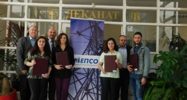 МЕПСО додели стипендии на четворица студенти на Техничкиот факултет во Битола