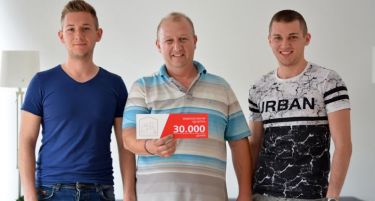 Доделени новите вредносни ваучери од 100.000 и од 30 000 денари во наградната игра на ЕВН Македонија