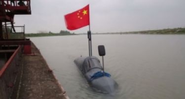 ФОТО+ВИДЕО:Кинез си направи подморница за два месеци