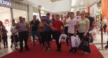 100.000 посетители на најубавиот шопинг-викенд во Скопје сити мол!