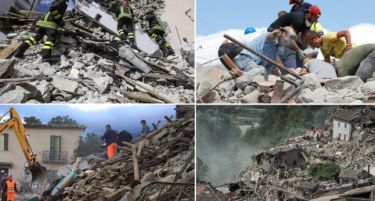Кој се ги санира последиците од земјотресот во Италија?
