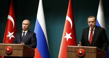 ПОЧНА ИСТОРИСКАТА СРЕДБА НА ПУТИН И ЕРДОГАН: Нов период во односите меѓу Русија и Турција