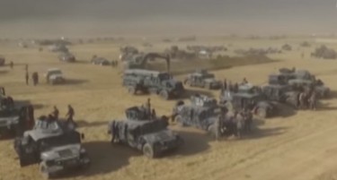 (ВИДЕО) ОФАНЗИВА КАКО ВО ХОЛИВУДСКИ ФИЛМ: Ирачката војска пред портите на Мосул