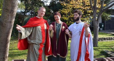 (ФОТО) Древниот Рим оживеа во Скопје