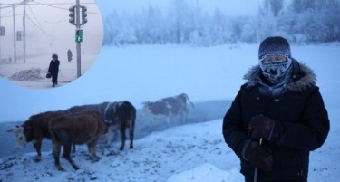 Галерија: Најстуденото село во светот каде жителите се радуваат на -35