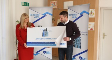 Снабдување со топлина Балкан енерџи донира опрема за заштеда на енегија во училиштето за деца и младинци со оштетен вид „Димитар Влахов“