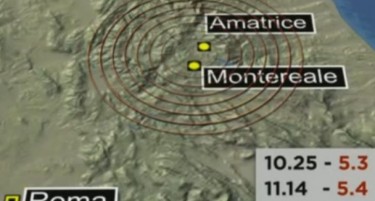 (ВИДЕО) ПОГЛЕДНЕТЕ КАКО ДЕНЕС СЕ ТРЕСЕШЕ ИТАЛИЈА: 17 земјотреси за два часа во околината на Рим!