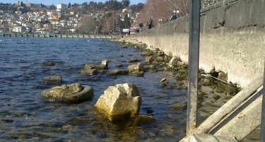 Нивото на Охридското езеро над дозволеното