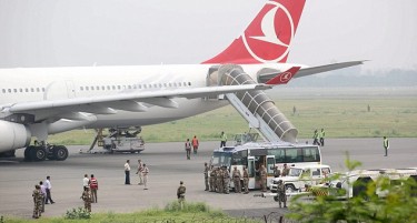 Итно евакуиран авион на Туркиш Ерлајнс - најдена закана за бомба