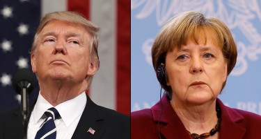 Трамп ја чека Меркел во Белата куќа - Жешка тема НАТО и бегалците