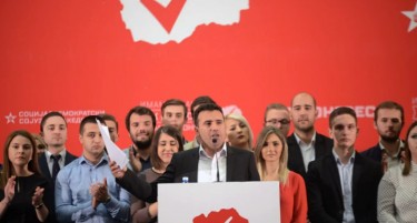 ВИДЕО ВО ЖИВО: Прес на СДСМ-Заев ги соопштува идните чекори