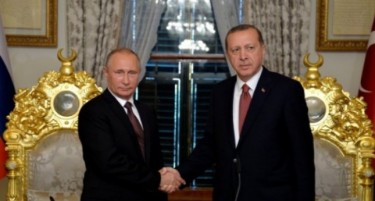 РУСИЈА И ТУРЦИЈА ГИ СТАБИЛИЗИРААТ ОДНОСИТЕ: Путин се фали за ефективен дијалог со Ердоган за Сирија