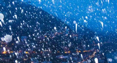 Снег во март во Македонија