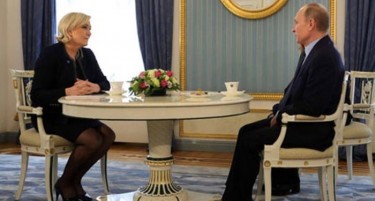 Путин се сретна со Ле Пен - Може ли таа да биде европскиот Трамп?