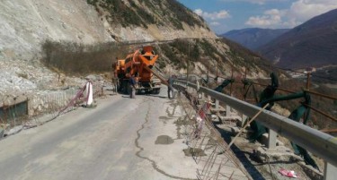 ИНФОРМАЦИЈА ЗА ВОЗАЧИТЕ: На овој патен правец има прекин