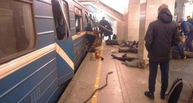 Вознемирувачко фото: 10 мртви во Санкт Петерсбург - Експлозија во метрото