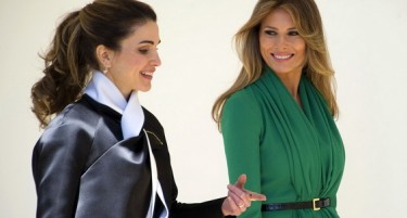 Меланија и кралицата Ранија ги засенија разговорите за борба со ИСИС
