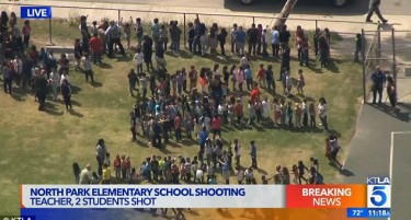 (ВИДЕО ВО ЖИВО) Двајца мртви и двајца повредени во напад на основно училиште во Калифорнија