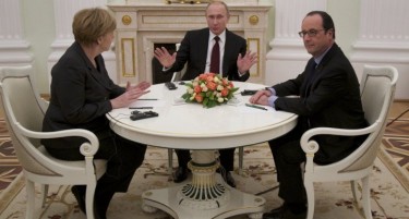 МОЌНАТА ЧЕТВОРКА ЗА УКРАИНА: Што договориле Путин, Меркел, Оланд и Порошенко?