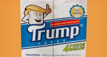 Мексиканец произведува тоалетна хартија Трамп