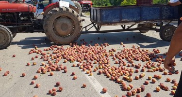 Расфрлани праските по улица-Градско-Прилеп под „опсада“