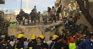 Колку згради се урнаа од силниот мексикански земјотрес?