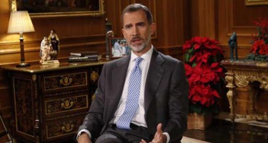 Шпанскиот крал за Божиќ со порака против отцепување на Каталонија