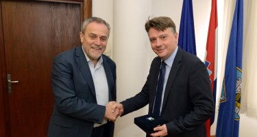 Шилегов во Загреб, на средба со колегата Бандиќ