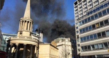 Пожар во Лондон