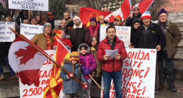 (ВИДЕО) Македонците од Калгари го осудија Законот за јазици и бараат прекин на преговорите со Грција