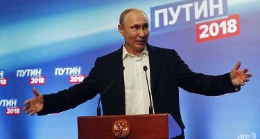 Како Путин го заврши шоуто „Претседателски избори 2018“