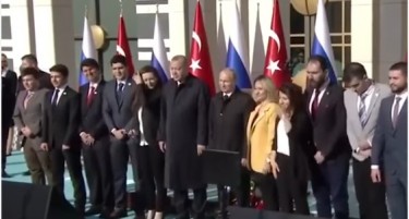(ВИДЕО) Kако Ердоган му ја „грабна“ девојката на Путин?