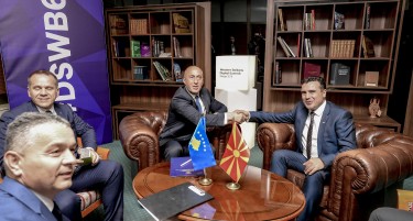 Заев - Харадинај: Извештаите на ЕК се реални и охрабрувачки за интензивирање на соседската и регионалната соработка